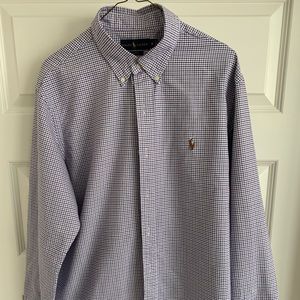 RALPH LAUREN MULTI COLOR PLAID SHIRT SIZE XL